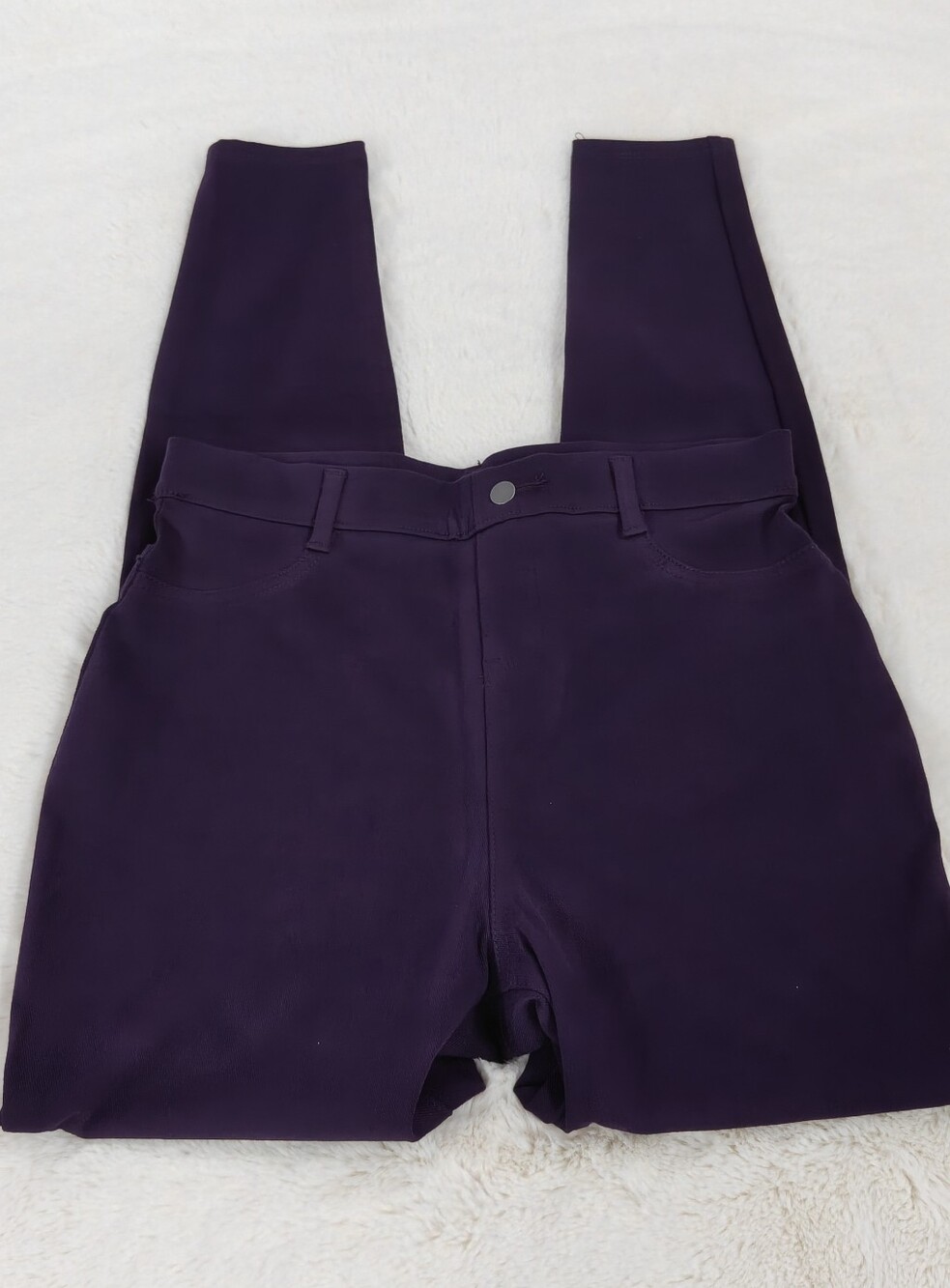Time and Tru High-Rise Leggings Pants S(4-6) Deep Purple